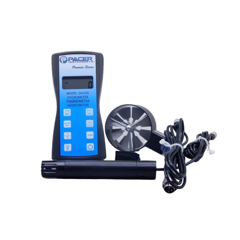美国Pacer Instruments DA430湿度温度风速仪带旋转叶片